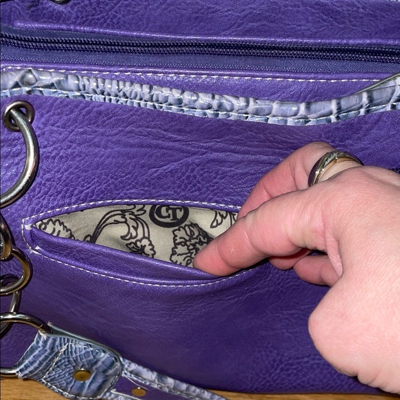 Cowgirl Trendy Elegant Floral Embellished Shoulder Bag - Picture 5 of 13